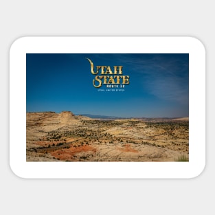 Utah State Route 12 Scenic Drive Sticker